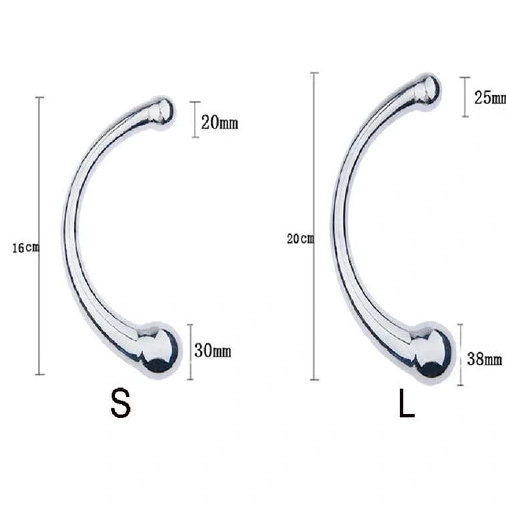 Anal Hooks Steel Hook Anal Elegant Double Ended 5858 Stainless 0817